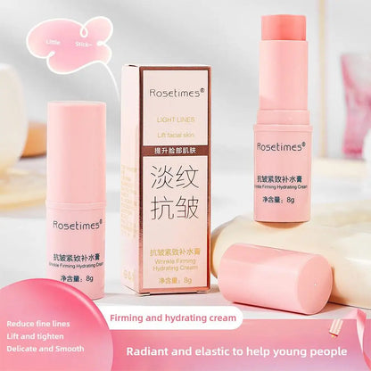 1/5/10pcs  Hydration Boost Stick Firming 8g Face Cream Pink Moisturizing Stick Smoothing Dryness Sensitive Skin Tightening Care