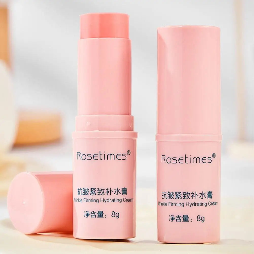 1/5/10pcs  Hydration Boost Stick Firming 8g Face Cream Pink Moisturizing Stick Smoothing Dryness Sensitive Skin Tightening Care