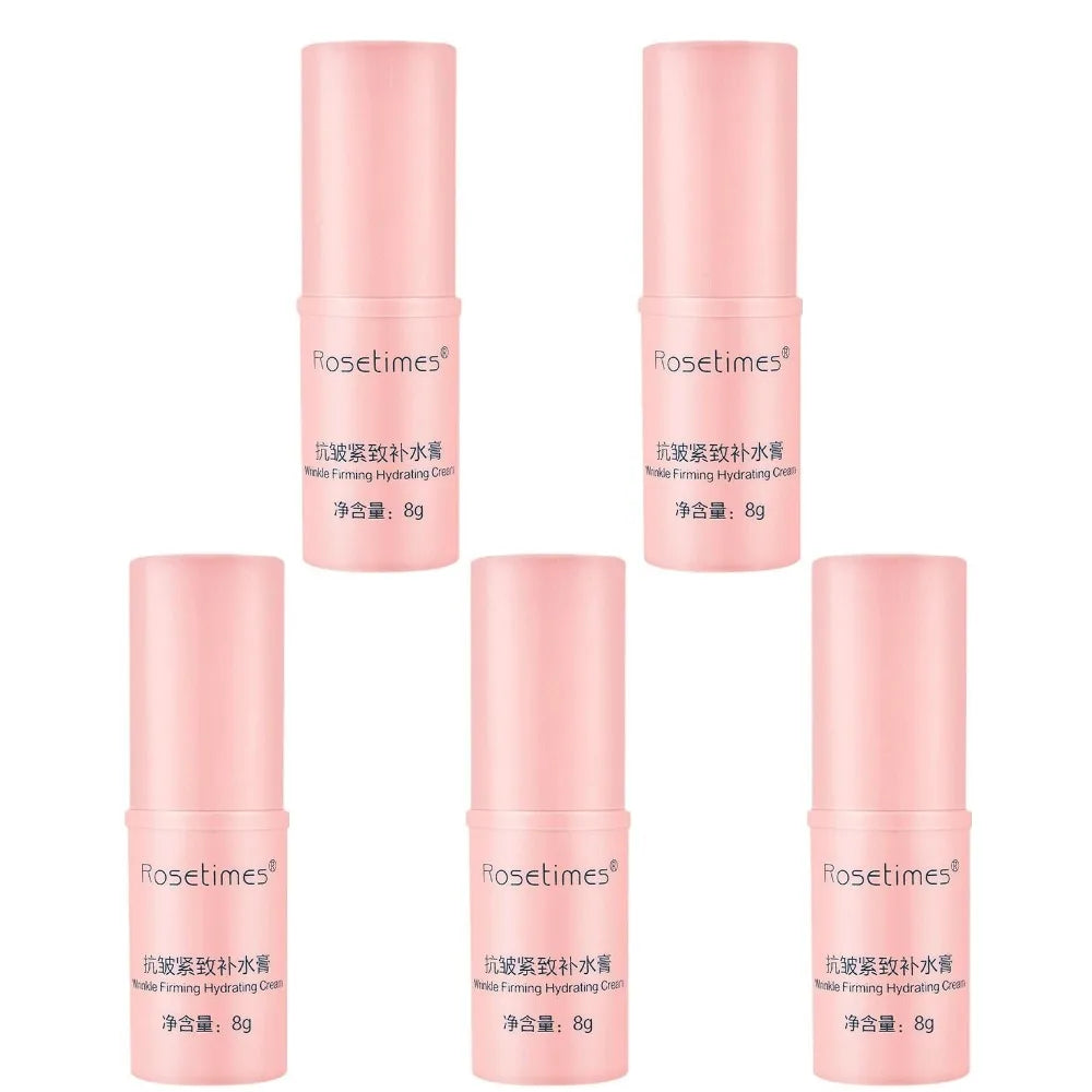 1/5/10pcs  Hydration Boost Stick Firming 8g Face Cream Pink Moisturizing Stick Smoothing Dryness Sensitive Skin Tightening Care