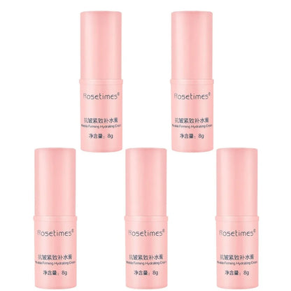 1/5/10pcs  Hydration Boost Stick Firming 8g Face Cream Pink Moisturizing Stick Smoothing Dryness Sensitive Skin Tightening Care